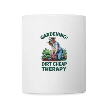 Gartenarbeit Hobbygärtner Gärtnerin Gärtner Garten - Tasse - Weiß - Vorne