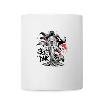 Schöner Koi Karpfen schwimmt seine Runden - Tasse - Weiß - Vorne