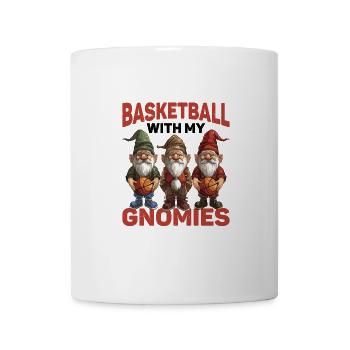 Basketball With My Gnomies 2 - Mug - white - Front
