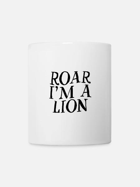 Roar I'm A Lion 3 - Tasse - Weiß