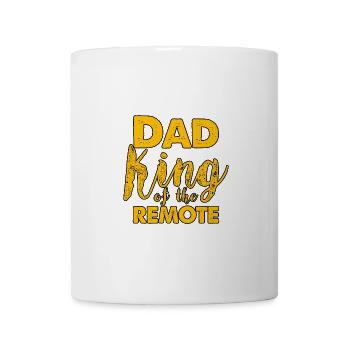 Dad King Of The Remote 3 - Mug - white - Front