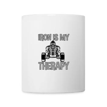 Iron Is My Therapy 2 - Mug - white - Front