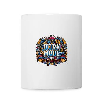 Dork Mode 8 - Tasse - Weiß - Vorne