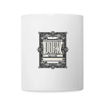 Dork Mode 15 - Tasse - Weiß - Vorne