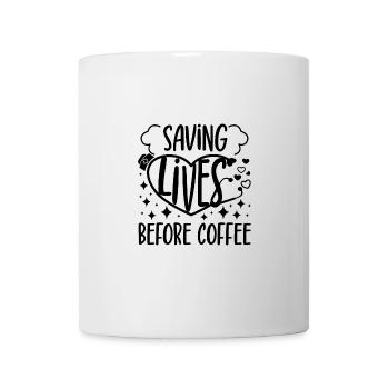 CNA Nursing Certified Nurse Assistant Life Gifts - Mug - white - Front
