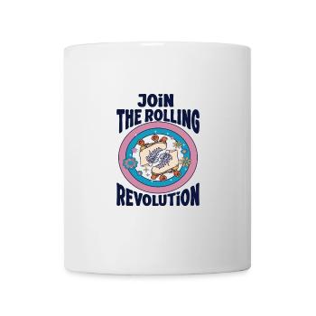 Rollerskater Party Join The Rolling Revolution - Tasse - Weiß - Vorne