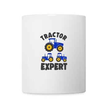 Farm Tractor Expert Farmer Boy Toddler Gift Idea - Mug - white - Front