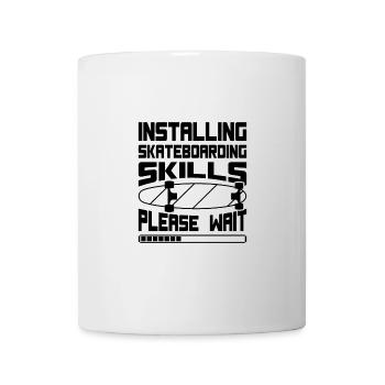 Skateboard Skateboard Drôle Art Pour Cadeaux De Skate - Mug blanc - blanc - Devant