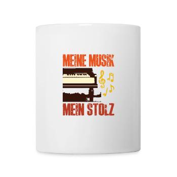 Piano Pianist My Music My Pride Piano - Mug - white - Front