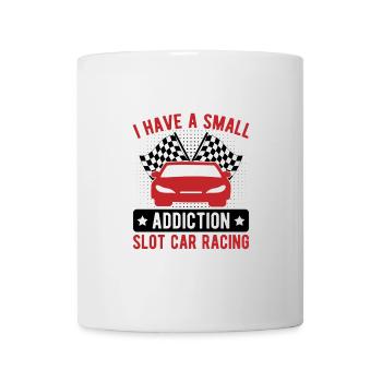 Badass Slot Car Racer Voiture Drag Racing Cadeau - Mug blanc - blanc - Devant