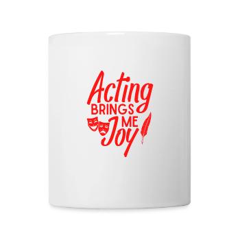 Théâtre musical Théâtre Apporte de la joie Théâtre - Mug blanc - blanc - Devant