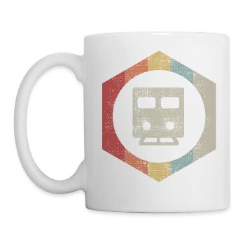 Zug - Tasse - Weiß - Links