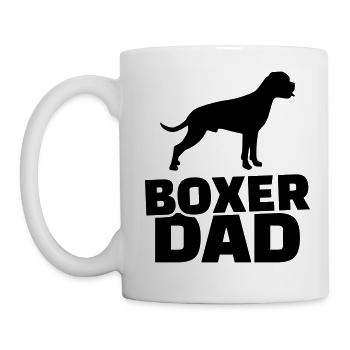 Boxer Dad - Mug blanc - blanc - Gauche