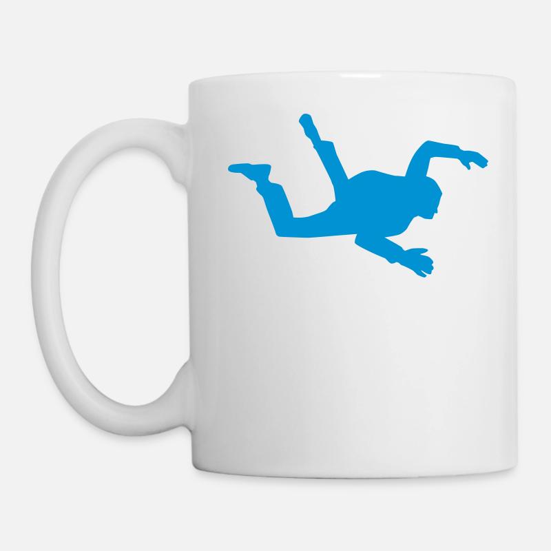 Skydiving - Tasse - Weiß