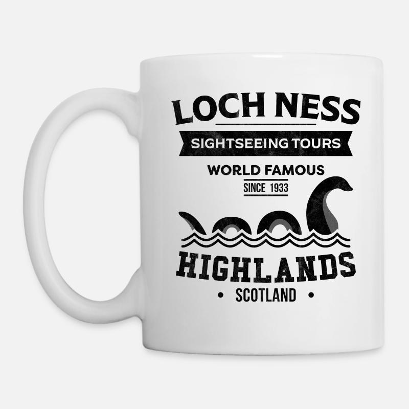 Loch Ness Monster Touren - Tasse - Weiß