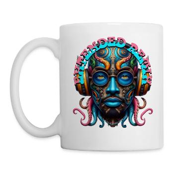 EXTENDED REMIX - Cool Dude with Headphones! - Mug - white - Left