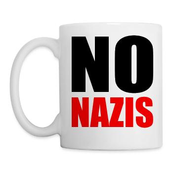 No nazis - Mug - white - Left