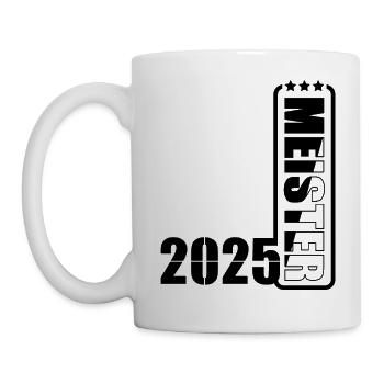 Meister 2025 - Tasse - Weiß - Links