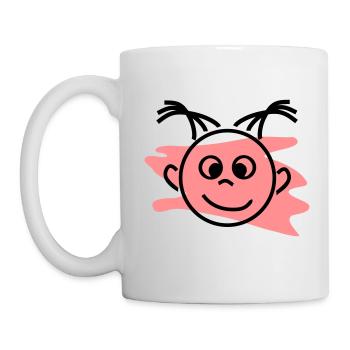 enfant - Mug blanc - blanc - Gauche