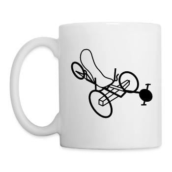 Mungo Steintrike - Tasse - Weiß - Links