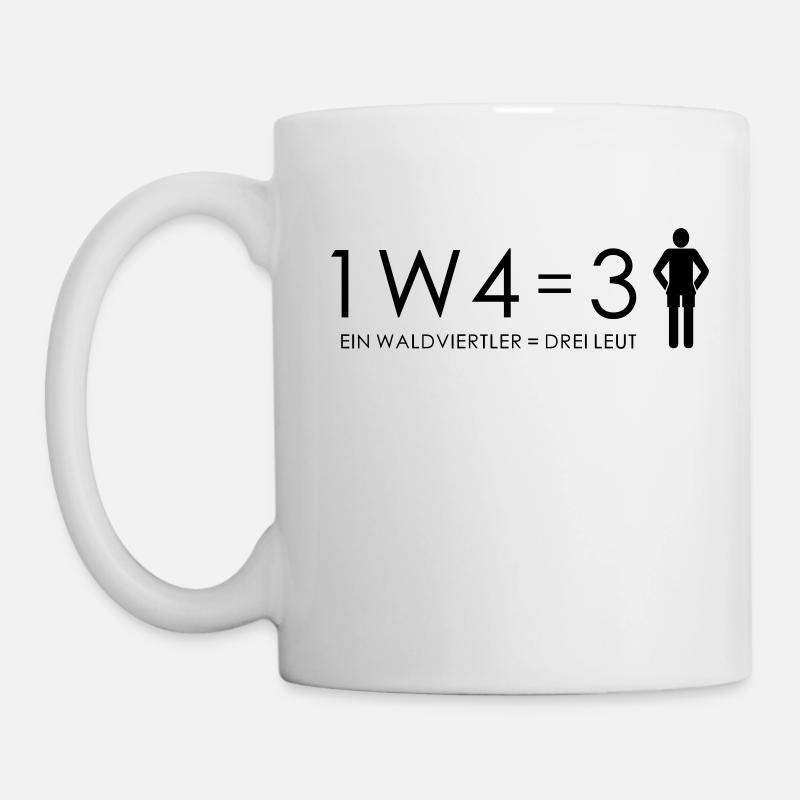 1W4 3L - Tasse - Weiß