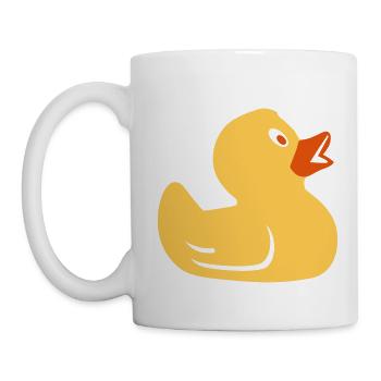 Rubber duck - Mug - white - Left