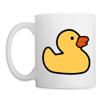Rubber duck - Mug - white - Left