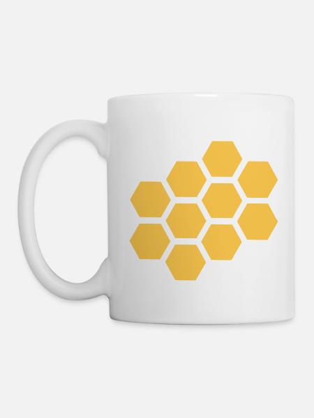 Honig - Tasse - Weiß