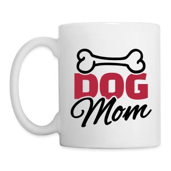 Dog Mom - Mug blanc - blanc - Gauche