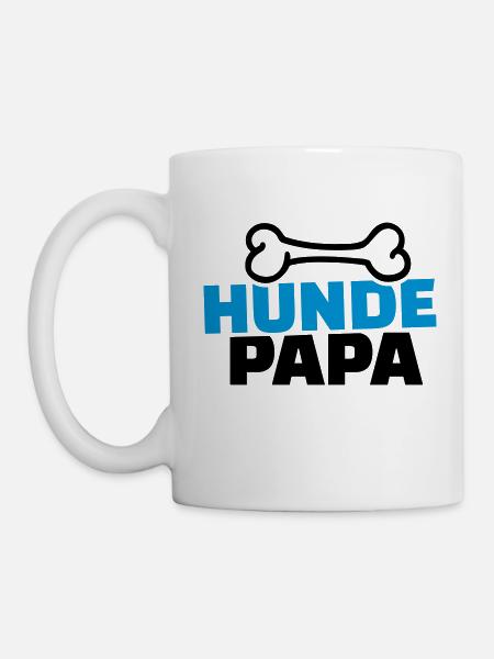 Hund - Tasse - Weiß