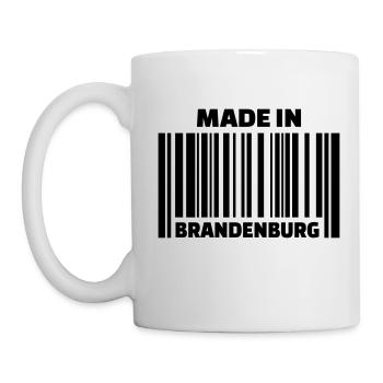 Brandenburg - Tasse - Weiß - Links