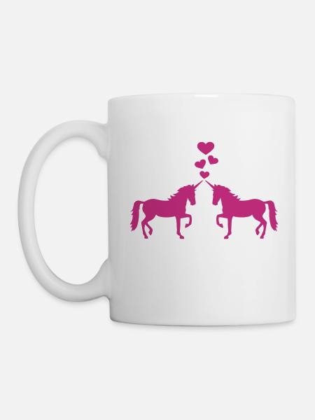 Einhorn - Tasse - Weiß