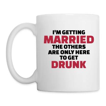 I’m getting married - Mug - white - Left