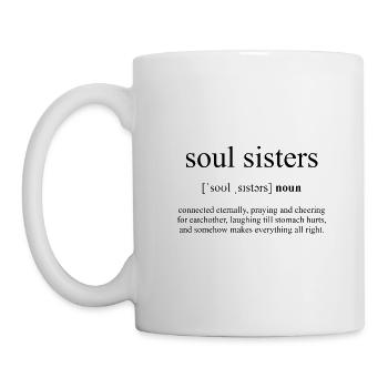 Soul Sisters definition - Mug - white - Left