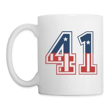 Number 41 USA - Mug - white - Left