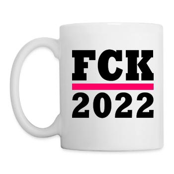 Fck 2022 - Mug blanc - blanc - Gauche