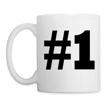 #1 - Mug blanc - blanc - Gauche
