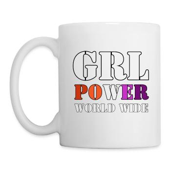 Girl Power - Mug - white - Left