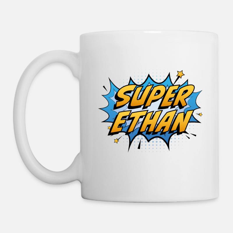Super Ethan - Mug blanc - blanc