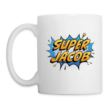 Super Jacob - Mug blanc - blanc - Gauche