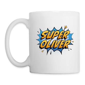 Super Olivier - Mug blanc - blanc - Gauche