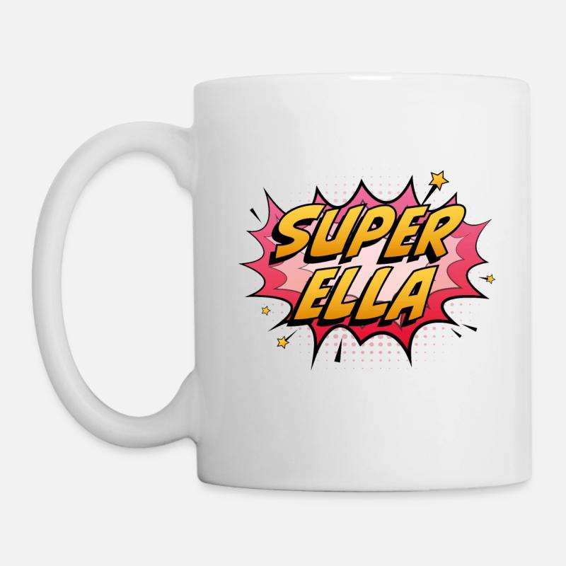 Super Ella - Tasse - Weiß