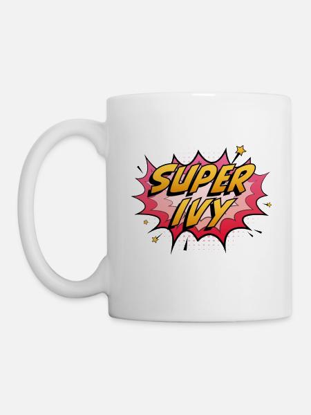 Super Efeu - Tasse - Weiß