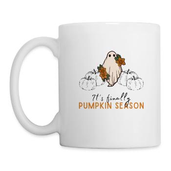Pumpkin Season by Pandido - Tasse - Weiß - Links