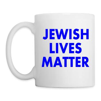 JEWISH LIVES MATTER - Tasse - Weiß - Links
