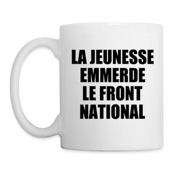 Fuck the National Front - Mug - white - Left