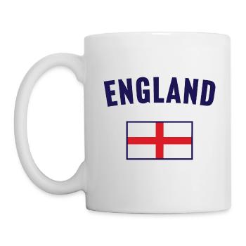England Flag - Mug - white - Left