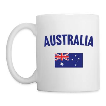 Australia Flag - Mug - white - Left