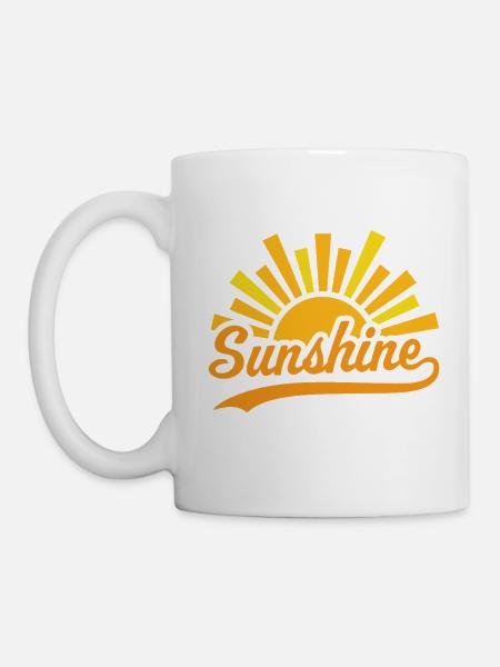 Soleil Soleil - Mug blanc - blanc