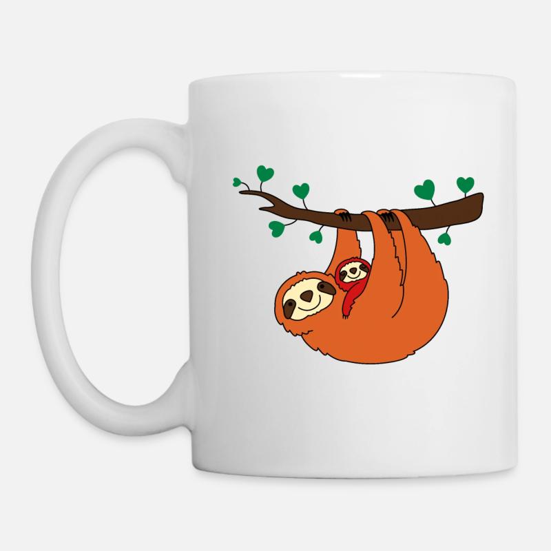 Sloth Love - Mug - white